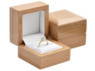 Luxusní dřevěná krabička na prsten EU-2/A20