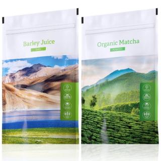 Barley Juice tabs + Organic Matcha powder (klubová cena)