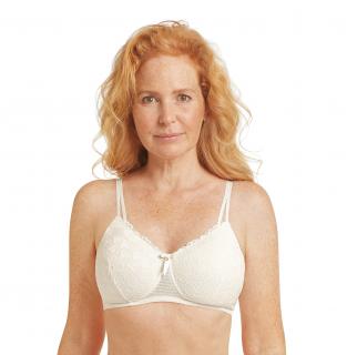 Be Beautiful SBP - krémová - protetická podprsenka Amoena Košíček: C, Obvod: 85
