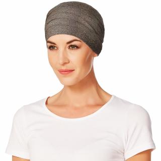 YOGA čepička - světle hnědý melír