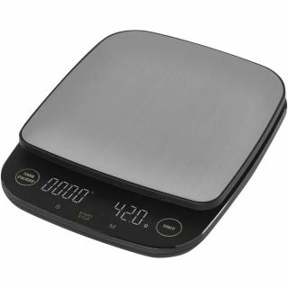 Citlivá digitální kuchyňská váha Emos EV029 | 3 kg / 0,1 g | černo-stříbrná