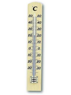 Dřevěný kapalinový teploměr TFA 12.1003.05