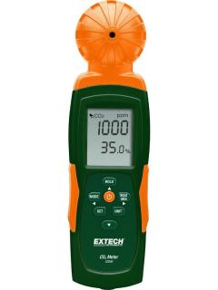 Extech CO240 měřič oxidu uhličitého (CO2) 0-9999 ppm | měření teploty a vlhkosti | USB rozhraní