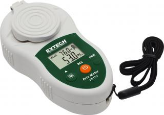 Extech RF153; Digitální refraktometr pro měření sacharózy nebo průmyslových kapalin