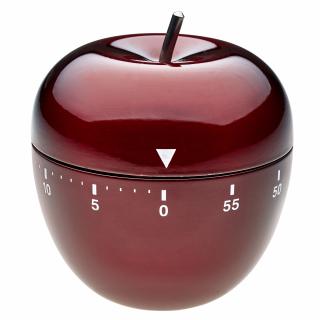 Kuchyňská minutka - jablko TFA 38.1030.05; červená; nerez