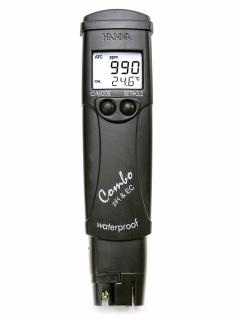 Měřič vodivosti, pH metr a teploměr Combo pH/EC HI 98129 | max. 3999 μs/cm