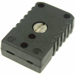 Miniaturní termočlánkový konektor  J ; zásuvka; černá; 0,5 mm²