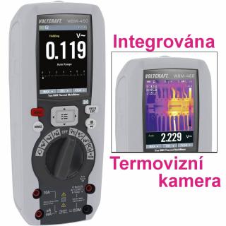 Multimetr s termokamerou VOLTCRAFT WBM-460, 80 x 80 pix