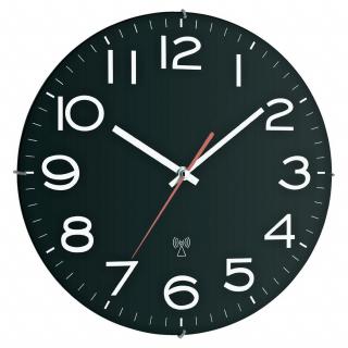 Nástěnné hodiny DCF TFA 60.3509, průměr 31 cm