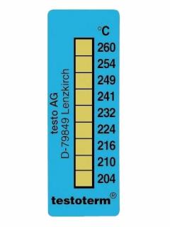 Nevratný teplotní indikátor +204 až +260 C - nalepovací (0646 3341)