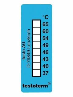 Nevratný teplotní indikátor +37 až +65 C - nalepovací (0646 0108)