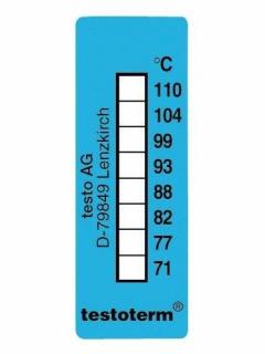 Nevratný teplotní indikátor +71 až +110 C - nalepovací (0646 0916)