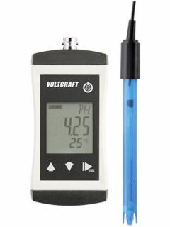Precizní pH metr VOLTCRAFT PH-410, kalibrováno dle podnikového standardu (s certifikátem)