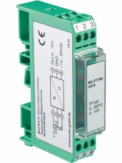 Převodník teploty Enda MU-Pt100-U010; 0 až +200 °C; 0 až 10 V