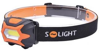 Solight |WH25| čelová LED svítilna, 3W COB, 3× AAA
