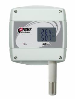 T3610 Web Sensor s PoE - snímač teploty a vlhkosti s výstupem Ethernet