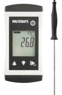 Teploměr VOLTCRAFT PTM-110 VC-8603575, -70 až 250 °C, ponorné teplotní čidlo ∅ 3 mm