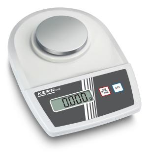 Velmi citlivá váha KERN EMB 100-3 | 100 g / 0,001 g