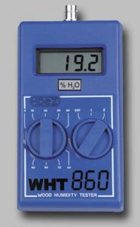 WHT-860 | Vlhkoměr pro měření vlhkosti dřeva včetně lehké hrotové elektrody a pouzdra