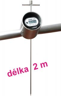 Zemědělský digitální tyčový teploměr - 2000 mm