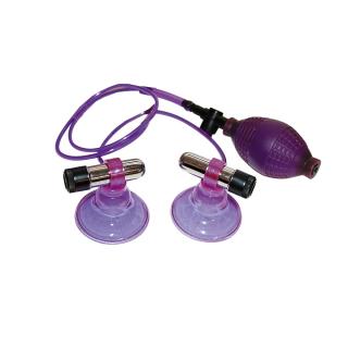 Dvě vibrační vakuové přísavka na bradavky (Vakuová pumpa)