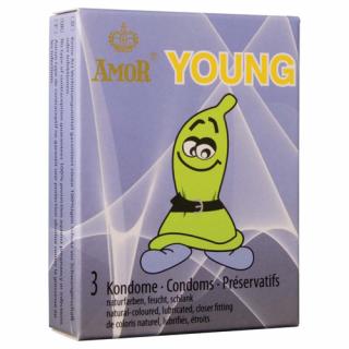 Luxusní kondomy Amor - Young (Default)