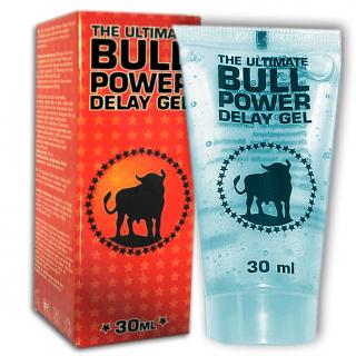 VÝPRODEJ - Gel na oddálení ejakulace Ultimate BULL power delay gel -  30ml (Gely)