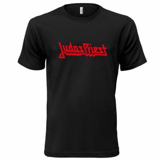 JUDAS PRIEST (černé, červený potisk) pánské velikost 3XL (Pánské tričko s potiskem)