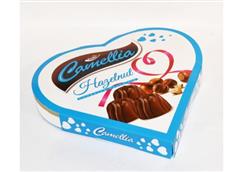 CAMELLIA Hazelnut (oříšek) bonboniera srdce 110g