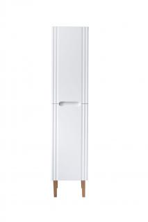 Fiji White vysoká skříňka 166x40x36cm