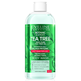 Eveline cosmetics Botanic Expert Tea Tree Osvěžující sprchový gel 400 ml