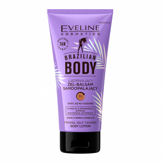Eveline cosmetics Brazilian body Zpevňující samoopalovací gel-balzám 150 ml