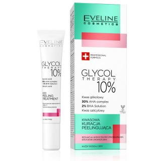 Eveline cosmetics Glycol Therapy Peelingová kůra s kyselinou AHA 18 ml