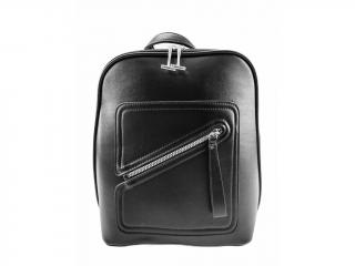 Dámska kabelka batůžek černý