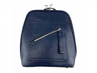 Dámska kabelka batúžek modrý