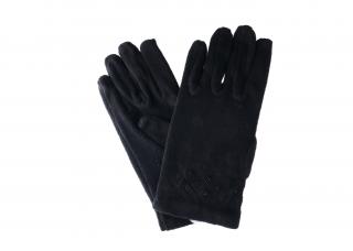Dámské froté rukavice černé