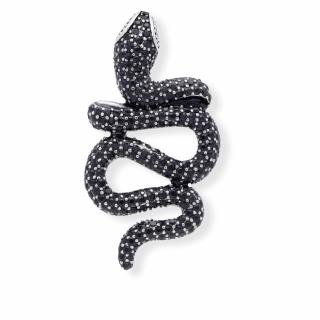 Přívěsek černý Had  z chirurgické oceli  + dárkové balení