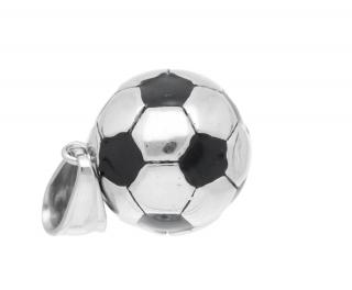 Přívěsek fotbalový míček z oceli  + dárkové balení