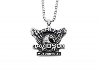 Přívěsek Harley Davidson s řetízkem  + dárkové balení