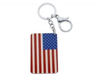 Přívěsek na klíče vlajka Spojených států Amerických