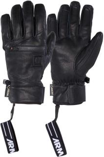Armada zimní rukavice Prime Gore-tex kožené Black  + doručení do 24 hod. Velikost: XL