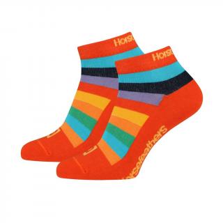 Horsefeathers ponožky Deena rainbow  + doručení do 24 hod. Velikost: 8-10