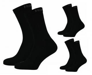 Horsefeathers ponožky Delete 3Pack black  + doručení do 24 hod. Velikost: 11-13