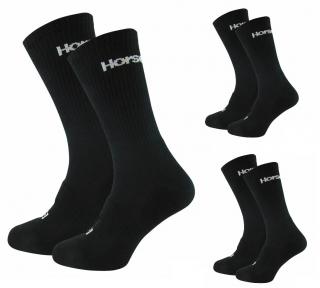 Horsefeathers ponožky Delete Premium 3Pack black  + doručení do 24 hod. Velikost: 11-13
