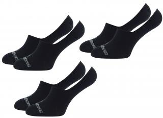 Horsefeathers ponožky Lotan 3Pack black  + doručení do 24 hod. Velikost: 11-13