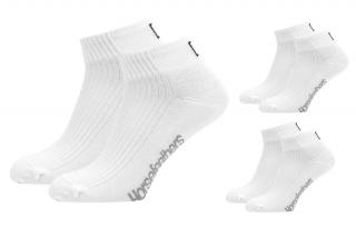 Horsefeathers ponožky Run 3Pack white  + doručení do 24 hod. Velikost: 5-7
