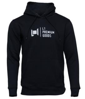 L1 Premium Goods mikina Logo hoodie black  + doručení do 24 hod. Velikost: L
