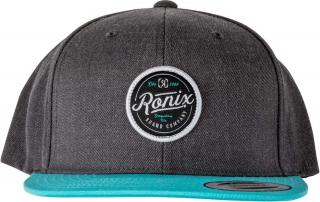 Ronix kšiltovka Mariano 6 Panel grey aqua  + doručení do 24 hod.