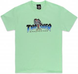 Thrasher triko Leopard Mind Holiday  + doručení do 24 hod. Velikost: L