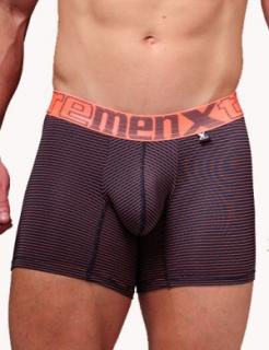 Xtremen boxerky Microfiber Boxer Perfored Dark Gray  + doručení do 24 hod. Velikost: M